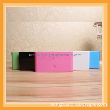 Sweets color appearance power bank charger